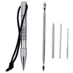 Ombrello Corda Ago Marlin Spike Bracciale Strumento per tessitura fai-da-te, Specifica:, 4 PCS / Set Black, 4 PCS / Set Silver, 5 PCS / Set Black, 5 PCS / Set Silver, 6 PCS / Set Black, 6 PCS / Set Silver, 7 PCS / Set Black, 7 PCS / Set Silver         ...