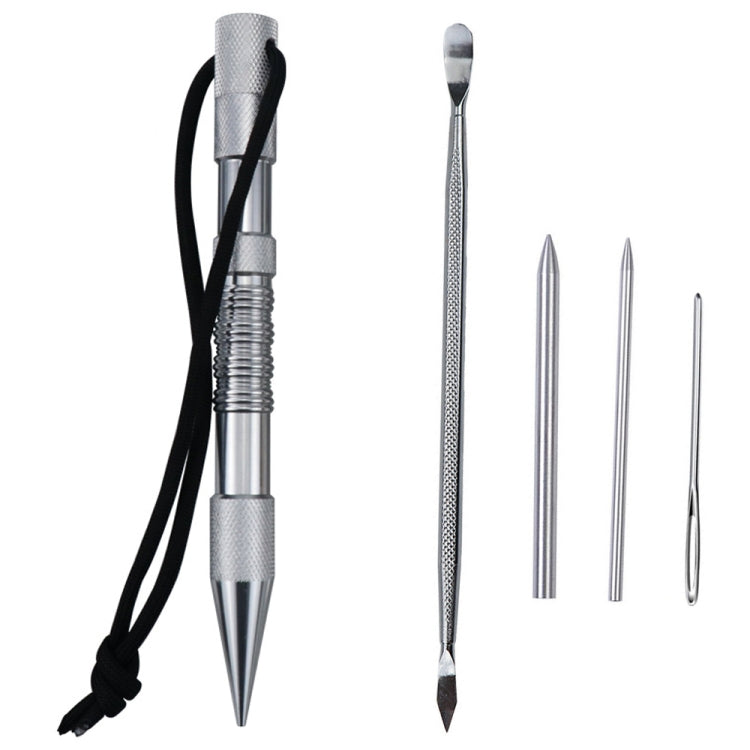 Ombrello Corda Ago Marlin Spike Bracciale Strumento per tessitura fai-da-te, Specifica:, 4 PCS / Set Black, 4 PCS / Set Silver, 5 PCS / Set Black, 5 PCS / Set Silver, 6 PCS / Set Black, 6 PCS / Set Silver, 7 PCS / Set Black, 7 PCS / Set Silver         ...