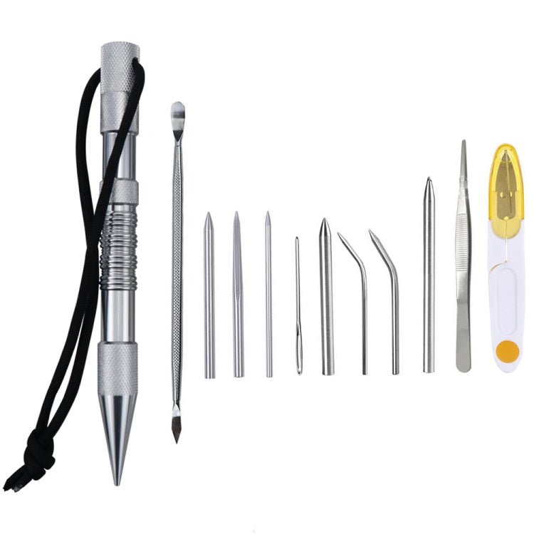 Ombrello Corda Ago Marlin Spike Bracciale Strumento per tessitura fai-da-te, Specifica:, 4 PCS / Set Black, 4 PCS / Set Silver, 5 PCS / Set Black, 5 PCS / Set Silver, 6 PCS / Set Black, 6 PCS / Set Silver, 7 PCS / Set Black, 7 PCS / Set Silver         ...