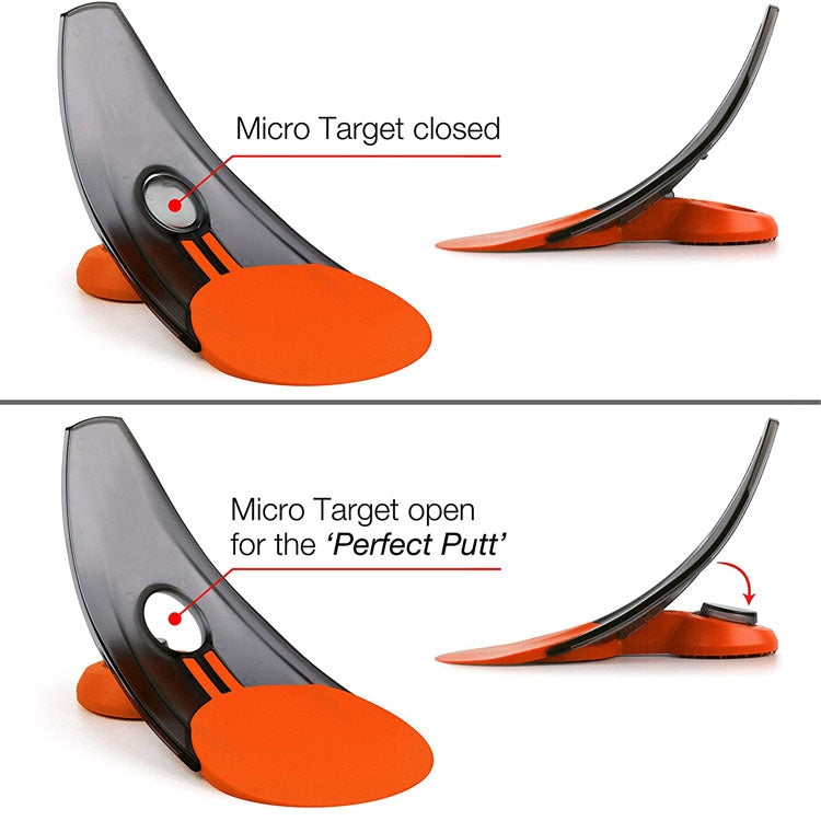 Allenatore per putting da golf da 2 pezzi per interni o esterni, 2PCS Putting Trainer White, 2PCS Putting Trainer Red, 2PCS Putting Trainer Green, 2PCS Putting Trainer Blue, 2PCS Putting Trainer Orange