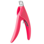 5 forbici per unghie, forbici a forma di U, forbici per unghie finte per unghie francesi fai da te, Black, Rose Red, Blue With Hood, Black With Hood, Orange With Hood, Rose Red With Hood, Light Blue
