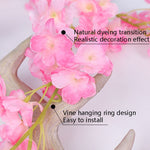 Vite di fiori decorativi in plastica in rattan Sakura da 2 pezzi, 135 Flowers Champagne, 135 Flowers Light Pink, 135 Flowers Deep Pink, 135 Flowers White, 256 Flowers Light Pink, 256 Flowers Deep Pink, 256 Flowers White
