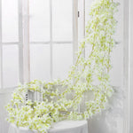 Vite di fiori decorativi in plastica in rattan Sakura da 2 pezzi, 135 Flowers Champagne, 135 Flowers Light Pink, 135 Flowers Deep Pink, 135 Flowers White, 256 Flowers Light Pink, 256 Flowers Deep Pink, 256 Flowers White