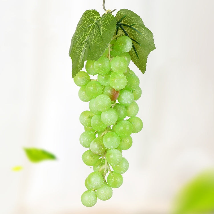 Simulazione di frutta Simulazione uva PVC con puntelli di germogli di uva color crema, 4 Bunches 36 Black Grapes, 4 Bunches 36 Green Grapes, 4 Bunches 36 Red Grapes, 4 Bunches 36 Grain Agate Grapes, 4 Bunches 36 Purple Grapes, 4 Bunches 60 Black Grapes...