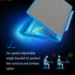 Staffa di regolazione multi-file per computer radiatore per notebook in lega di alluminio NUOXI X8