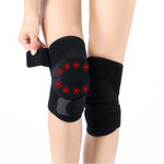 Ginocchiere sportive autoriscaldanti alla tormalina Ginocchiere calde per moxibustione con magnete a infrarossi lontani, Self-Heating Sports Knee Pads