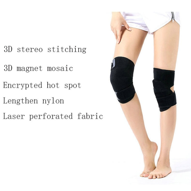 Ginocchiere sportive autoriscaldanti alla tormalina Ginocchiere calde per moxibustione con magnete a infrarossi lontani, Self-Heating Sports Knee Pads