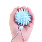 2 pezzi TPR Grip Ball riabilitazione emiplegia ictus massaggio palla da dito, Four Fingers, Two Finger, 6cm (Light Blue), 6cm (Light Orange), 6cm (Yellow), 7cm (Sapphire), 7cm (Deep Blue), 7cm (Light Blue), 7cm (Yellow), 7cm (Light Orange)             ...