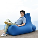 BB1082 Divano gonfiabile Letto gonfiabile Divano ad aria portatile pieghevole per esterni, 70 x 65 x 60cm, 85 x 80 x 75cm