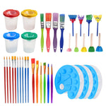 39 in 1 pittura fai da te graffiti pittura forniture artistiche per bambini, 39 In 1