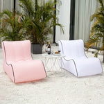 BB1803 Divano gonfiabile portatile pieghevole Singolo sedile gonfiabile per esterni, 70 x 60 x 55cm, 90 x 70 x 65cm, 100 x 80 x 70cm