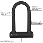 Lucchetto per bici West Biking Blocco per cavo per moto Blocco antifurto con taglio a pressione antiidraulico, U-shaped Lock, U-shaped Lock+Cable