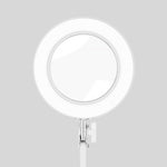 USB Desktop LED Ring Light Welding Ausiliario Lampada da scrivania con illuminazione a lente d'ingrandimento, USB (White)