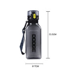 DOOGE Outdoor Travel Sports Water Cup Student Tazza di plastica portatile, 700ml