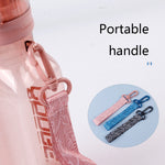 DOOGE Outdoor Travel Sports Water Cup Student Tazza di plastica portatile, 700ml