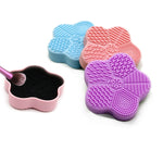 10 PCS Seastar Tampone per lavaggio in silicone portatile con spugna ad asciugatura rapida Colore casuale Consegna