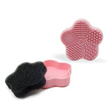 10 PCS Seastar Tampone per lavaggio in silicone portatile con spugna ad asciugatura rapida Colore casuale Consegna