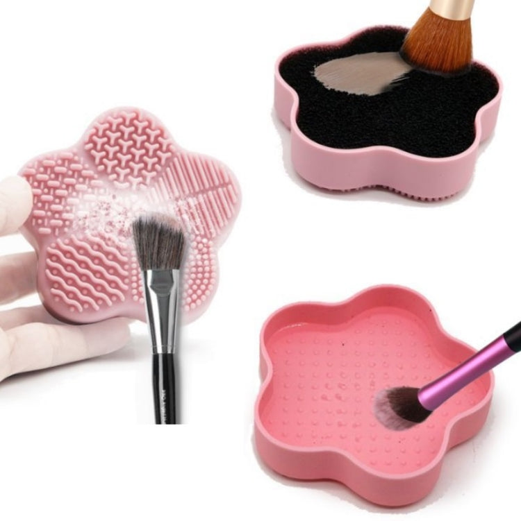10 PCS Seastar Tampone per lavaggio in silicone portatile con spugna ad asciugatura rapida Colore casuale Consegna