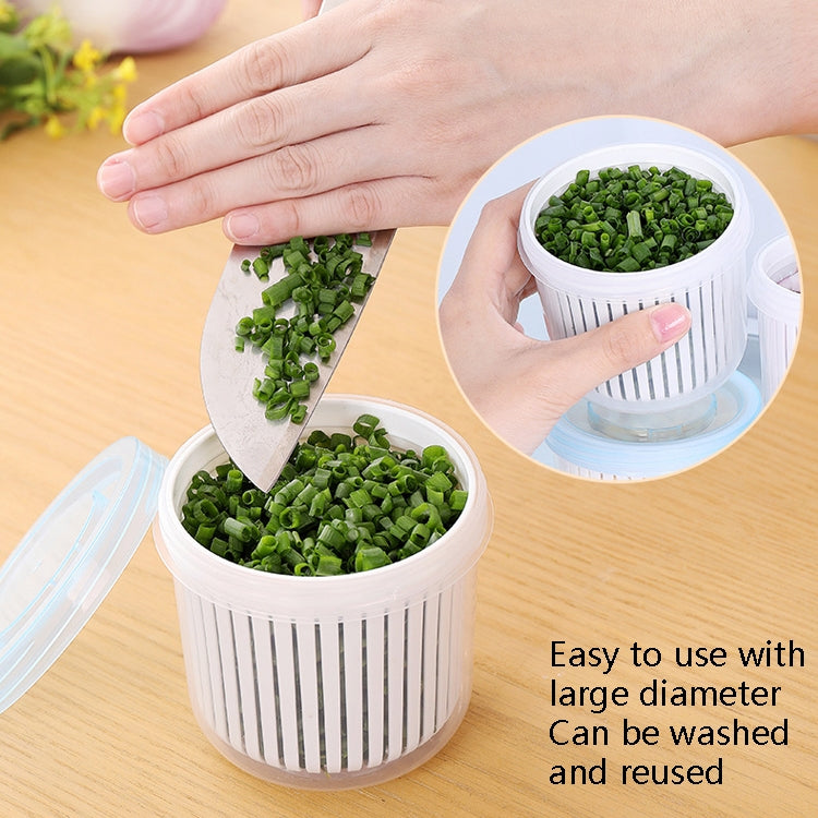 4 PCS Cipolla Zenzero Aglio Drenaggio Scatola di Immagazzinaggio Cucina Verdura Scatola di Immagazzinaggio di Plastica Scatola di Immagazzinaggio Guarnizione Frigorifero, White