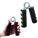 Impugnatura a molla tipo A per esercizi domestici da 8 pezzi con impugnatura in schiuma, 2 PCS Black Green