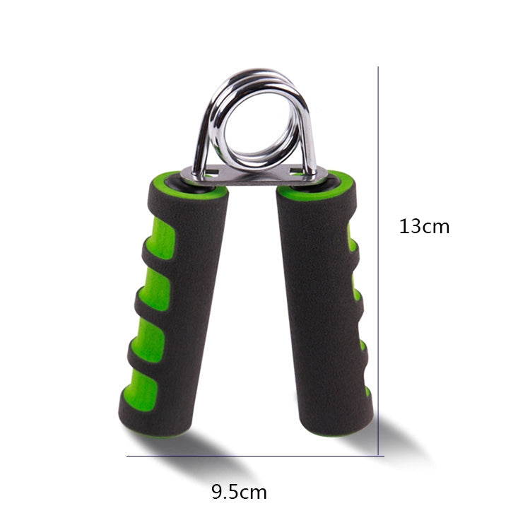 Impugnatura a molla tipo A per esercizi domestici da 8 pezzi con impugnatura in schiuma, 2 PCS Black Green