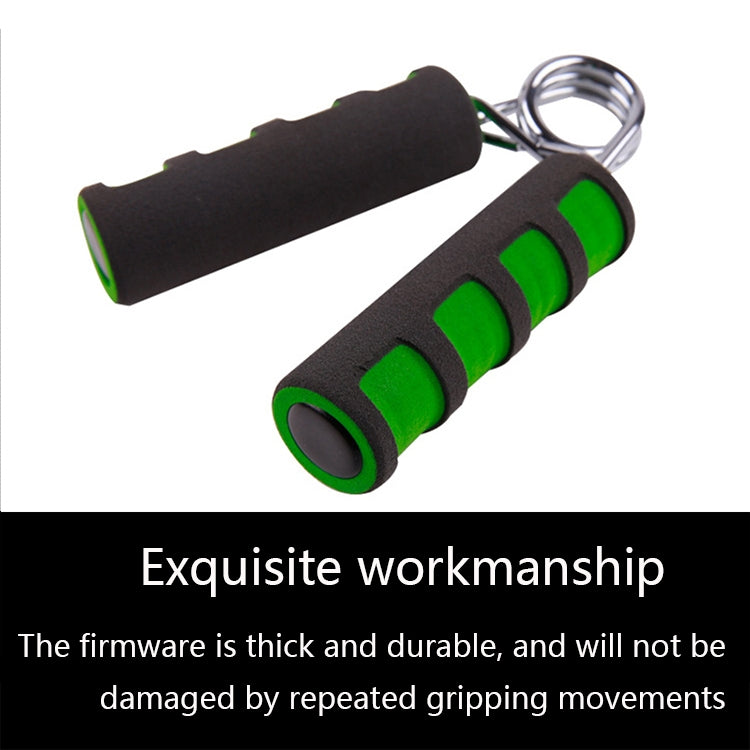Impugnatura a molla tipo A per esercizi domestici da 8 pezzi con impugnatura in schiuma, 2 PCS Black Green
