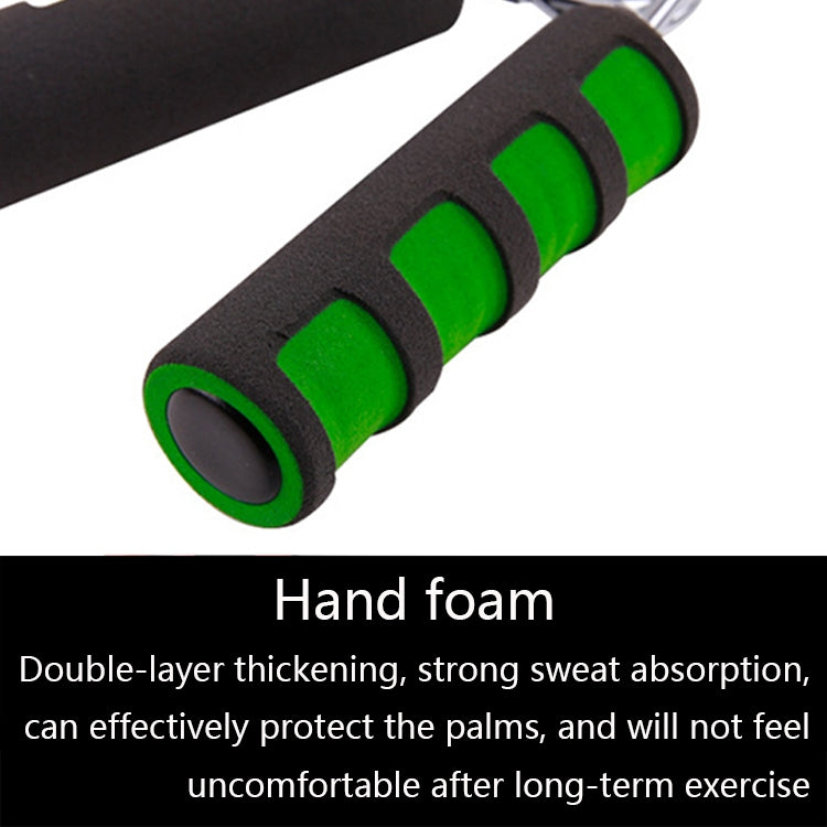 Impugnatura a molla tipo A per esercizi domestici da 8 pezzi con impugnatura in schiuma, 2 PCS Black Green