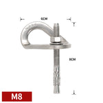 XINDA Rock Bullet Chiodi espansivi Appeso Tablet Chiodo per arrampicata in grotta in acciaio inossidabile, M8 Climb Nail, M10 Climb Nail