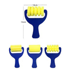 31 in 1 pittura spugna sigillo forniture per graffiti artistici per la prima educazione per bambini, 31 in 1/Yellow, 31 in 1/Red, 31 in 1/Blue