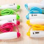 Corda per saltare in PVC, 5 pezzi, conteggio meccanico regolabile, attrezzatura sportiva per fitness, lunghezza: 3 m, 5 PCS PVC Skipping Rope(Red White), 5 PCS PVC Skipping Rope(Blue White), 5 PCS PVC Skipping Rope(Yellow White)                        ...