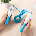 Corda per saltare in PVC, 5 pezzi, conteggio meccanico regolabile, attrezzatura sportiva per fitness, lunghezza: 3 m, 5 PCS PVC Skipping Rope(Red White), 5 PCS PVC Skipping Rope(Blue White), 5 PCS PVC Skipping Rope(Yellow White)                        ...