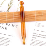 10 fogli in resina per raschiare il massaggio del tendine del viso, bastone per salone di bellezza, bordo per rasatura, penna per agopuntura, Amber Ingot Board, Amber Fish Plate, Amber Relaxing Stick, Amber Point Stick, Amber Meridiary Comb            ...