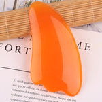 10 fogli in resina per raschiare il massaggio del tendine del viso, bastone per salone di bellezza, bordo per rasatura, penna per agopuntura, Amber Ingot Board, Amber Fish Plate, Amber Relaxing Stick, Amber Point Stick, Amber Meridiary Comb            ...