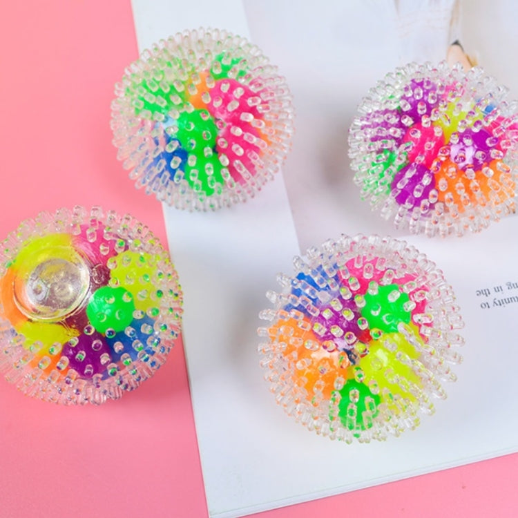 6 pezzi di perline colorate da 6 cm in TPR, giocattolo di decompressione con sfera di sfiato, Color Ball, Balloon Ball