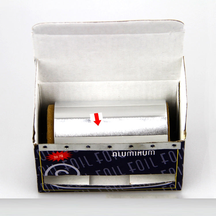 Rotolo stagnola per parrucchieri 3 pezzi 12x7 cm