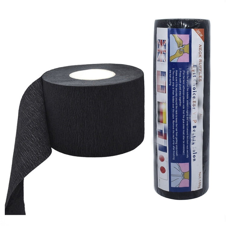 5 set bavaglino usa e getta ispessimento capelli taglio collo carta infrangibile negozio di barbiere forniture per parrucchieri