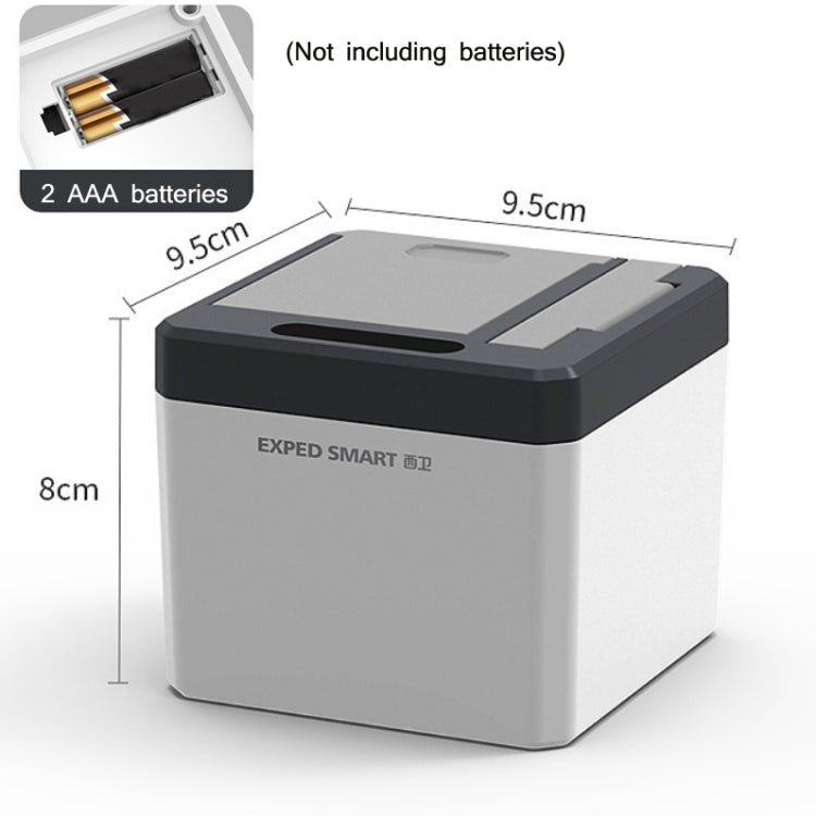 EXPED SMART Scatola per stuzzicadenti automatica a induzione intelligente Porta stuzzicadenti elettrico per ristorante domestico, Battery Version, USB Charge Version
