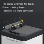 EXPED SMART Scatola per stuzzicadenti automatica a induzione intelligente Porta stuzzicadenti elettrico per ristorante domestico, Battery Version, USB Charge Version