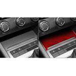 Adesivo per pannello portaoggetti della console centrale per Skoda Octavia con guida a sinistra e a destra (2017-2021).