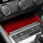 Adesivo per pannello portaoggetti della console centrale per Skoda Octavia con guida a sinistra e a destra (2017-2021).