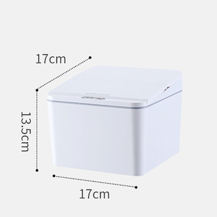 EXPED SMART Cestino per auto con scatola di immagazzinaggio elettrica a induzione intelligente da tavolo, 4L Battery Version (White), 4L Charge Version (White), 4L Battery Version (Gray), 4L Charge Version (Gray), 6L Battery Version (White)            ...