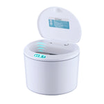 EXPED SMART Cestino per rifiuti da ufficio per auto con scatola elettrica a induzione intelligente da tavolo, specifica:, 3L Battery Version (White), 3L Battery Version (Khaki), 5L Battery Version (White), 5L Battery Version (Khaki)                    ...