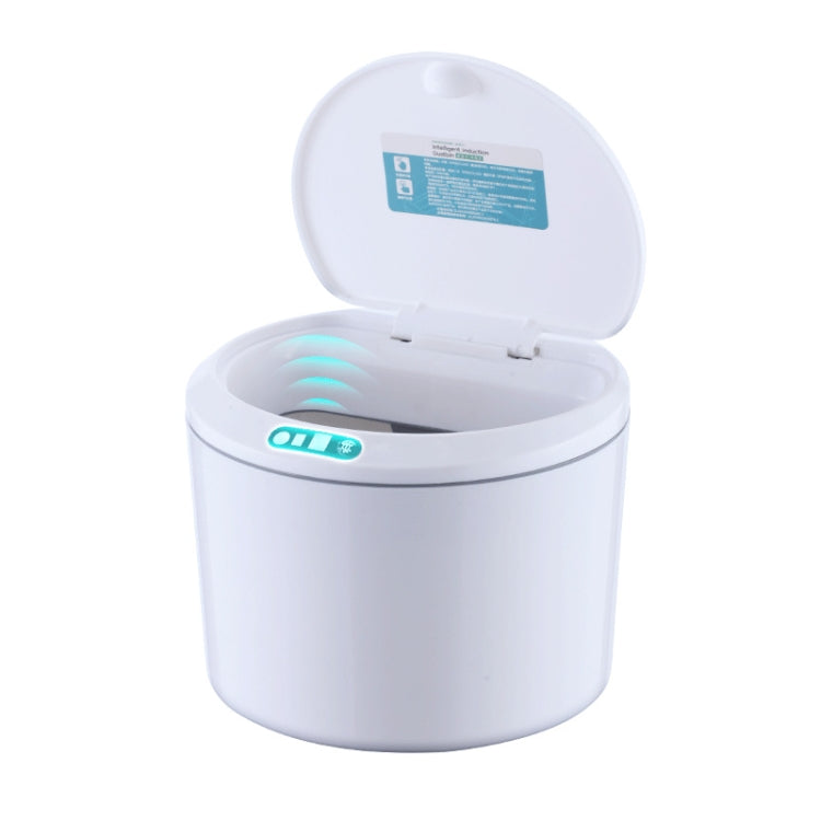 EXPED SMART Cestino per rifiuti da ufficio per auto con scatola elettrica a induzione intelligente da tavolo, specifica:, 3L Battery Version (White), 3L Battery Version (Khaki), 5L Battery Version (White), 5L Battery Version (Khaki)                    ...