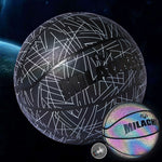 MILACHIC Numero 7 Arcobaleno riflettente Cool Basket, Stripe 6734, Spider Pattern 6735, Gray 6736