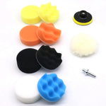Set di spugne per lucidatura e ceratura per auto da 11 in 1 da 3-7 pollici, 3 Inch, 4 Inch, 5 Inch, 6 Inch, 7 Inch