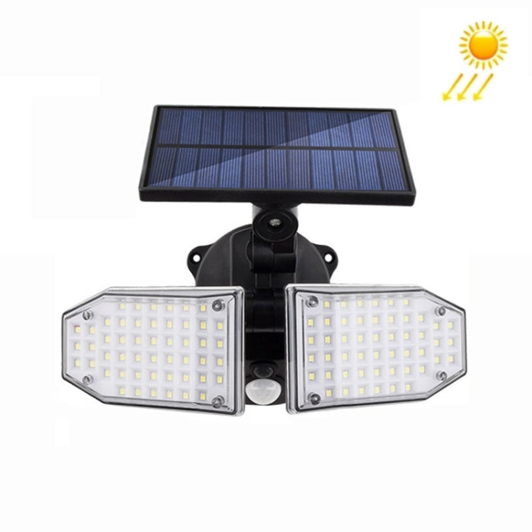 Lampada da parete LED solare impermeabile per esterni