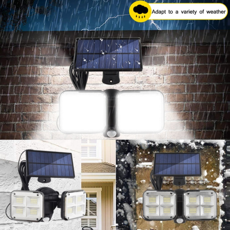 Lampada da parete LED solare impermeabile 16W per esterni