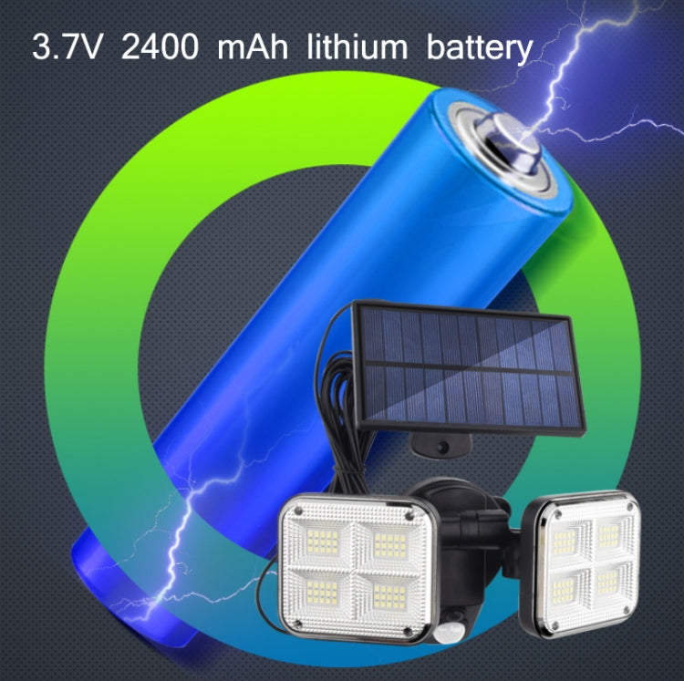 Lampada da parete LED solare impermeabile 16W per esterni