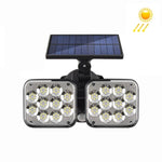 Lampada da parete LED solare impermeabile 16W per esterni