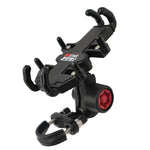 Staffa antifurto universale per telefono cellulare N-STAR NJN002 per moto, metallo, lega di alluminio, NJN002(T-shaped Ball Head Installation), NJN002(Inclined Ball Head Installation)